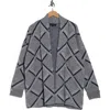 Joseph A Shawl Collar Cardigan In Gray