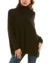 Joseph A Layered Collared Sweater In Black
