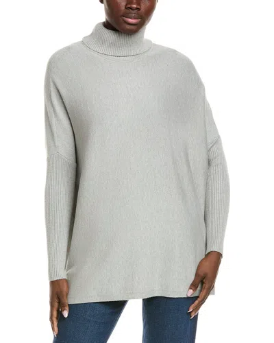 Joseph A . Solid Poncho In Gray