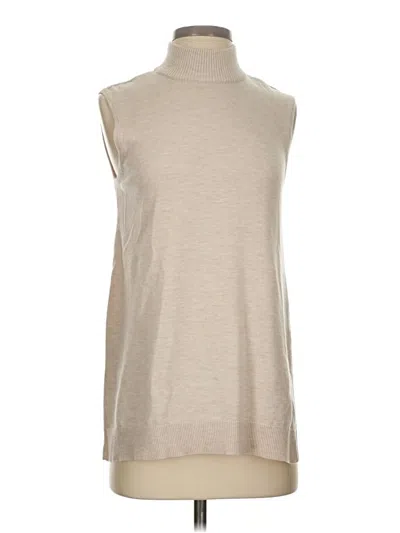 Pre-owned Joseph A Sweater Vest In Brown