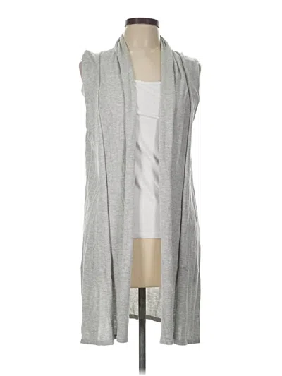 Pre-owned Joseph A Sweater Vest In Gray