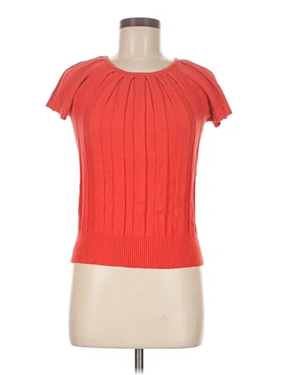 Pre-owned Joseph A Sweater Vest In Orange