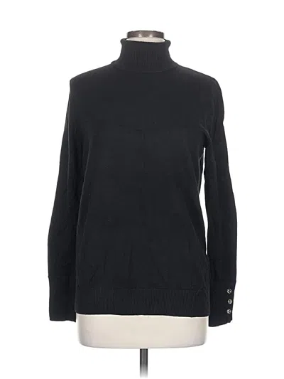 Pre-owned Joseph A Turtleneck Sweater In Black