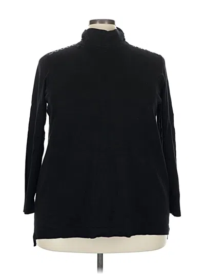 Pre-owned Joseph A Turtleneck Sweater In Black