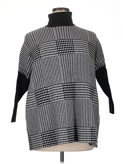 Pre-owned Joseph A Turtleneck Sweater In Black