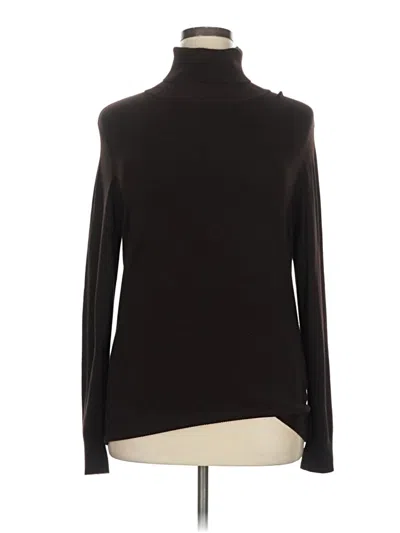 Pre-owned Joseph A Turtleneck Sweater In Black