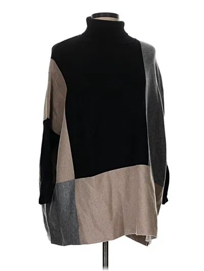 Pre-owned Joseph A Turtleneck Sweater In Black