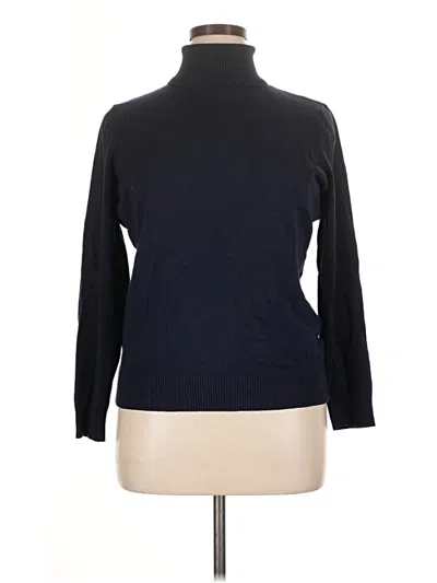 Pre-owned Joseph A Turtleneck Sweater In Black