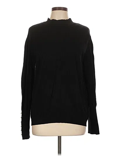 Pre-owned Joseph A Turtleneck Sweater In Black