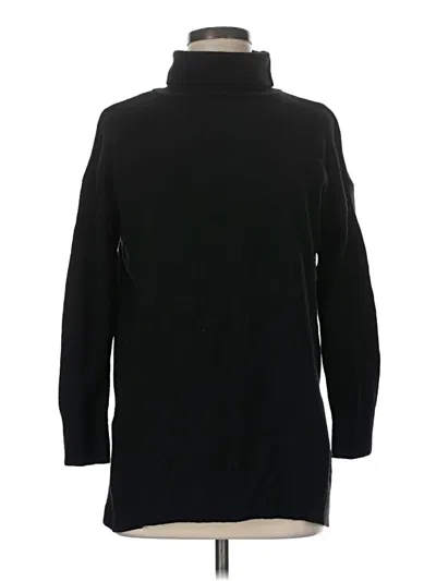 Pre-owned Joseph A Turtleneck Sweater In Black