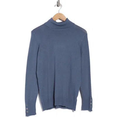 Joseph A Turtleneck Sweater In Blue