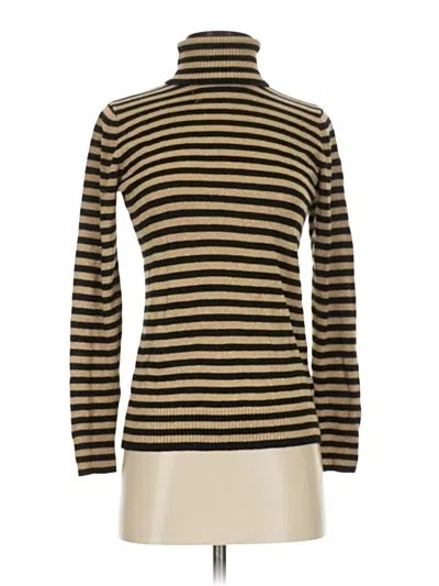 Pre-owned Joseph A Turtleneck Sweater In Brown