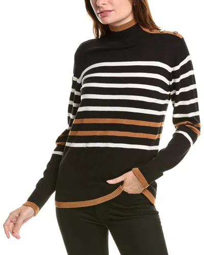 Joseph A . Turtleneck Sweater In Black