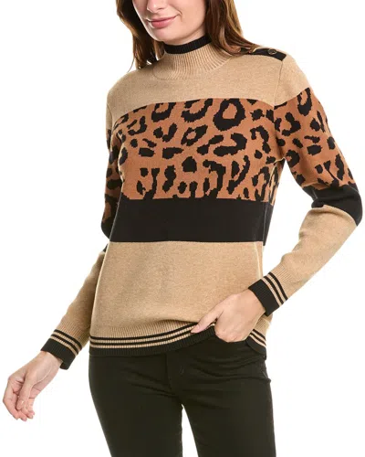 Joseph A . Turtleneck Sweater In Brown