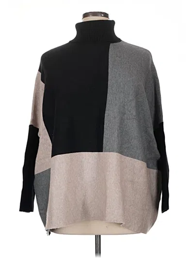 Pre-owned Joseph A Turtleneck Sweater In Gray