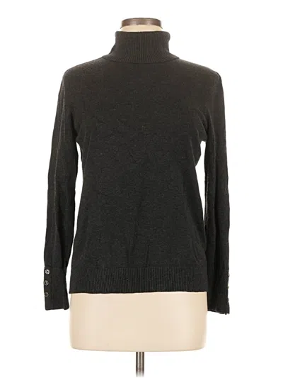 Pre-owned Joseph A Turtleneck Sweater In Gray
