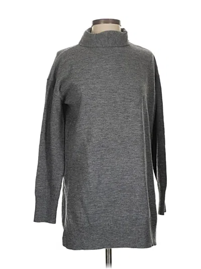 Pre-owned Joseph A Turtleneck Sweater In Gray