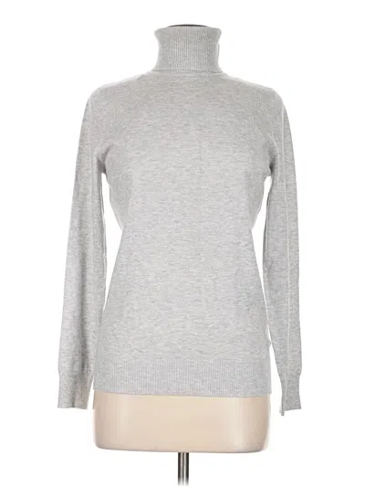 Pre-owned Joseph A Turtleneck Sweater In Gray