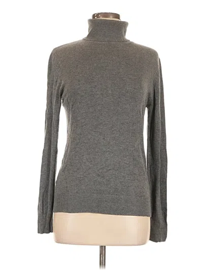 Pre-owned Joseph A Turtleneck Sweater In Gray