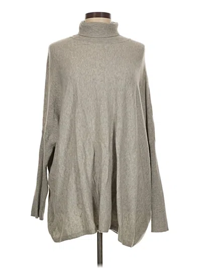 Pre-owned Joseph A Turtleneck Sweater In Gray