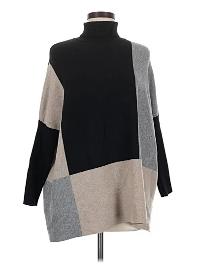 Pre-owned Joseph A Turtleneck Sweater In Gray