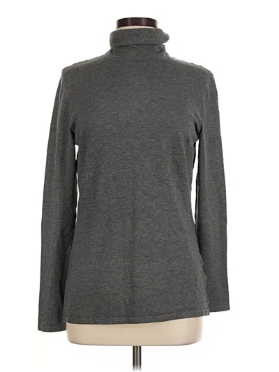 Pre-owned Joseph A Turtleneck Sweater In Gray