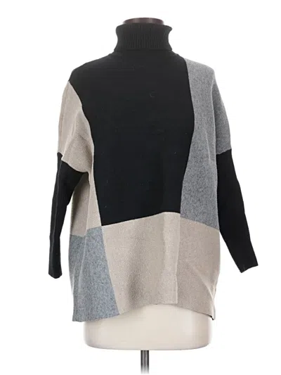 Pre-owned Joseph A Turtleneck Sweater In Gray