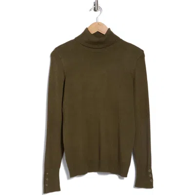 Joseph A Turtleneck Sweater In Green