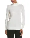 Joseph A . Turtleneck Sweater In White