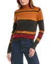Joseph A Turtleneck Sweater In Orange