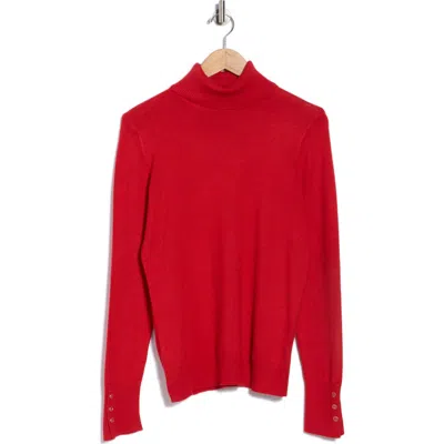 Joseph A Turtleneck Sweater In Red