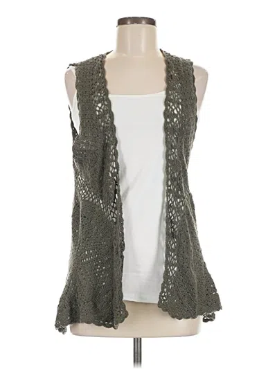Pre-owned Joseph A Vest In Gray