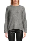 Joseph A Women's Embellished Sweater In Medium Grey