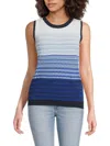 Joseph A Women's Geometric Knit Vest