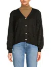 Joseph A . Cardigan In Black Lure