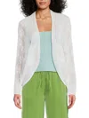 Joseph A Women's Mesh Open Front Cardigan