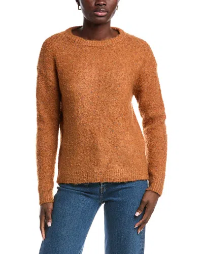 Joseph A Wool-blend Sweater In Brown