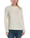 Joseph A . Wool-blend Sweater In White