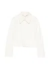 Joseph Abbe Collared Jacket In White