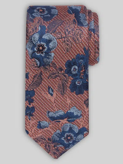 Joseph Abboud Abstract Floral Stripe Tie