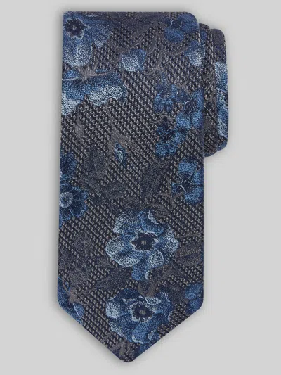 Joseph Abboud Abstract Floral Stripe Tie