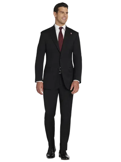 Joseph Abboud American Bespoke Modern Fit Men's Suit Jacket In Black