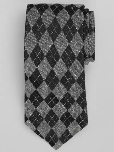Joseph Abboud Argyle Tie In Gray