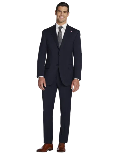 Joseph Abboud Big & Tall American Bespoke Modern Fit Men's Suit In Blue