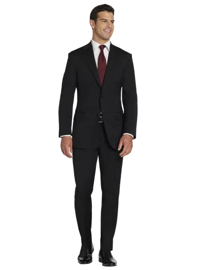 Joseph Abboud American Bespoke Slim Fit Men's Suit Jacket In Black