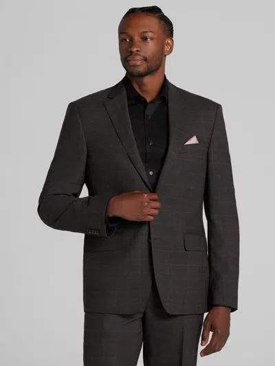 JOSEPH ABBOUD BIG & TALL CLASSIC FIT CHECK MEN'S SUIT