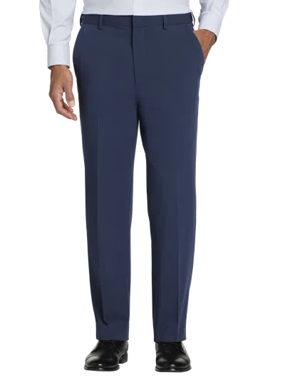 Joseph Abboud Classic Fit Luxe Dress Pants In Blue