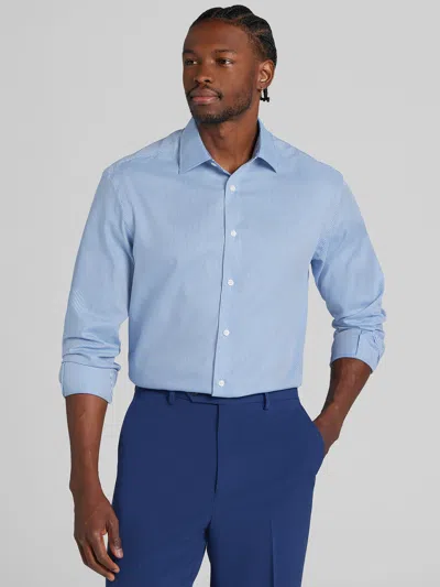 Joseph Abboud Classic Fit Spread Collar Dress Shirt In Blue