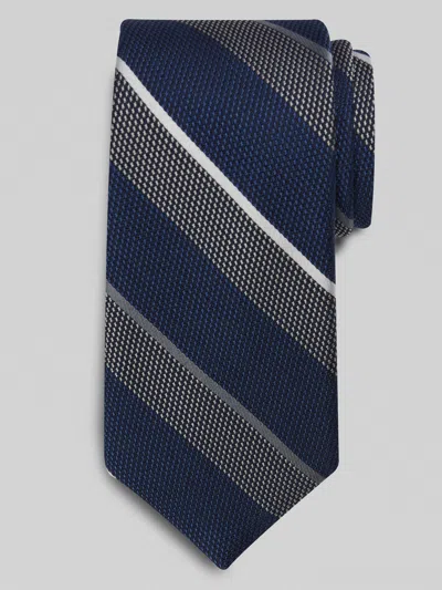 Joseph Abboud Big & Tall Men's Narrow Dot Stripe Tie In Blue