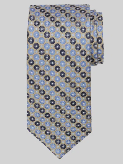 Joseph Abboud Big & Tall Men's Narrow Floral Stripe In Brown